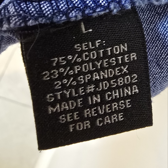 Jealous Tomato Denim Off-Shoulder Dress - Picture 7 of 12